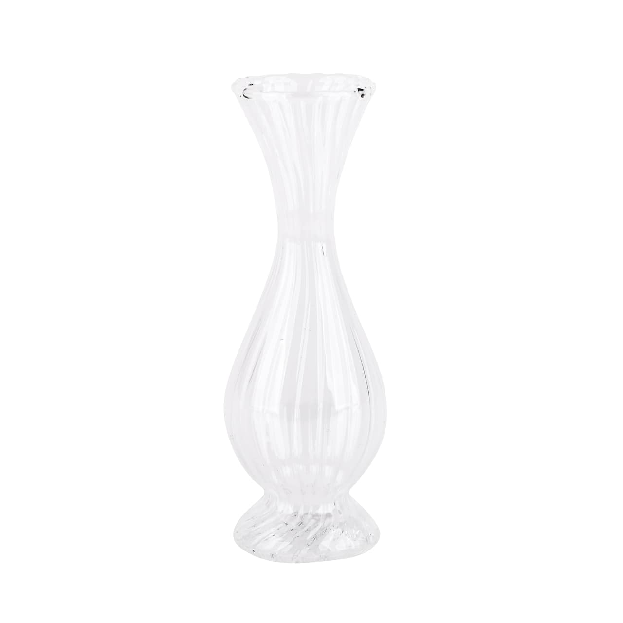 4" Clear Narrow Blown Glass Bud Vase by Ashland®